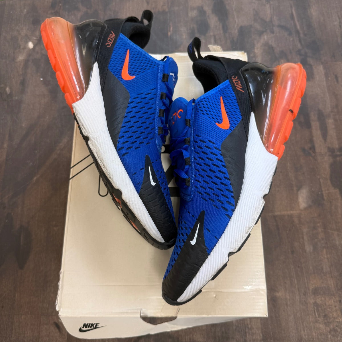 Nike Air Max 270 Racer Blue Size 10 (Pre-Owned) - Image 1