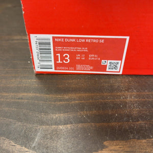 Nike Dunk Low Industrial Blue Sashiko Size 13 (Pre-Owned) - aux
