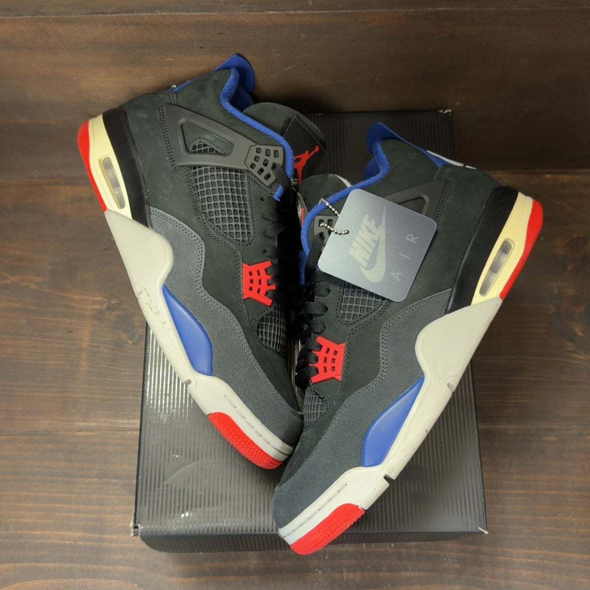Jordan 4 Retro Rare Air (White Lettering) Size 13 (Pre-Owned) - back