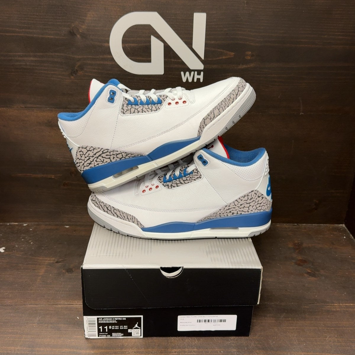 Jordan 3 Retro True Blue (2026) - Image 1