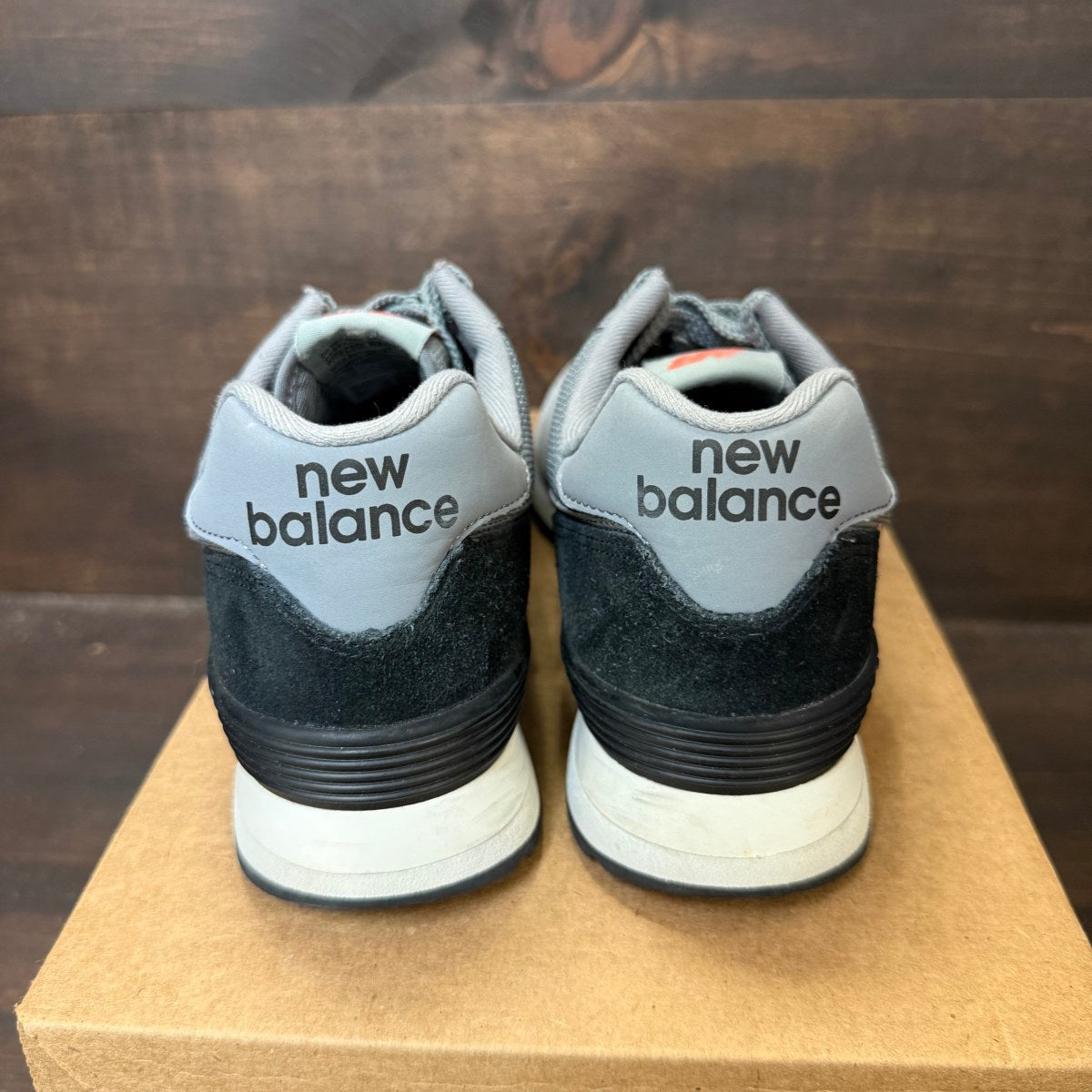 New Balance 574 Marblehead Varsity Orange Size 9 (Pre-Owned) - Image 3
