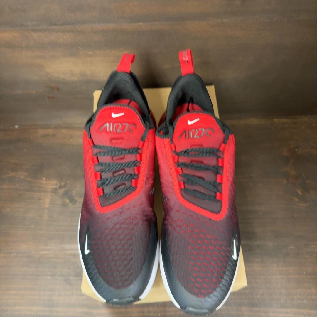 Nike Air Max 270 Gym Red Black Size 13 (Pre-Owned) - Image 3