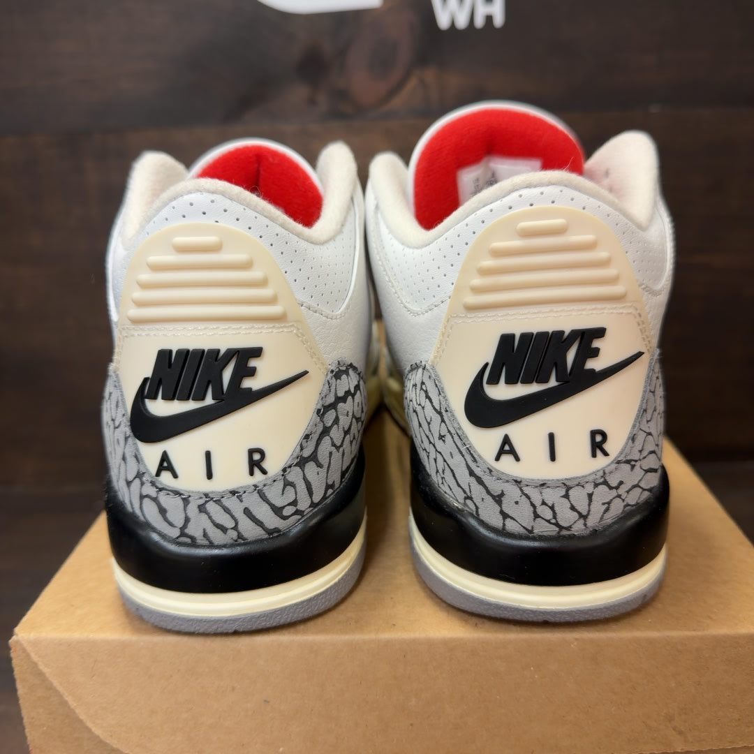 Jordan 3 Retro White Cement Reimagined (GS) Size 5Y (Pre-Owned) - Image 4