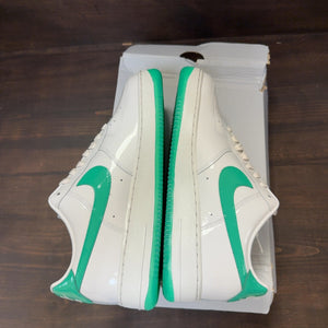Nike Air Force 1 Low '07 Patent Platinum Tint Stadium Green Size 9.5 (Pre-Owned) - Image 6