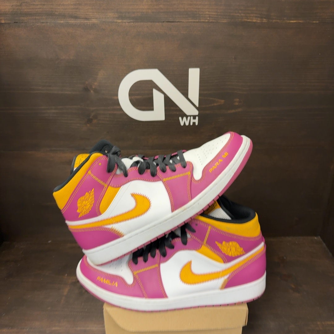 Jordan 1 Mid Dia de los Muertos Size 13 (Pre-Owned) - Image 1