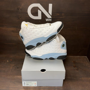 Jordan 13 Retro Blue Grey Size 10 (Pre-Owned) - front
