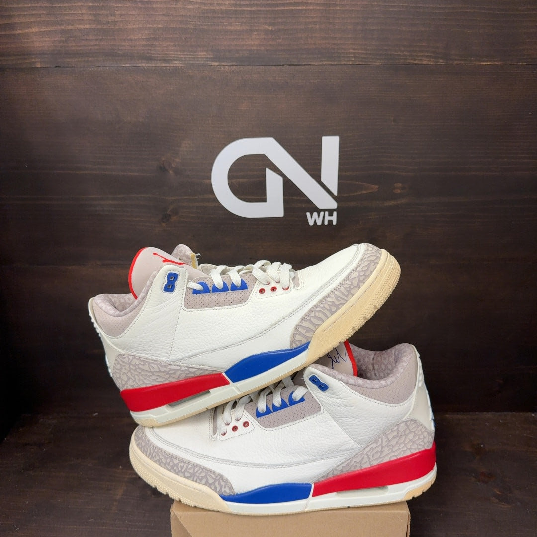 Jordan 3 Retro International Flight Size 12 (Pre-Owned) - Image 1