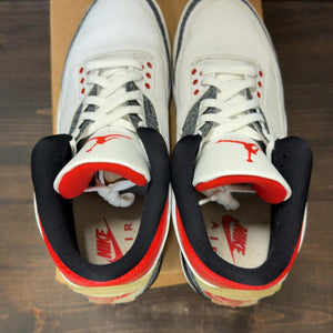 Jordan 3 Retro SE Fire Red Denim (2020) Size 10.5 (Pre-Owned) - Image 5