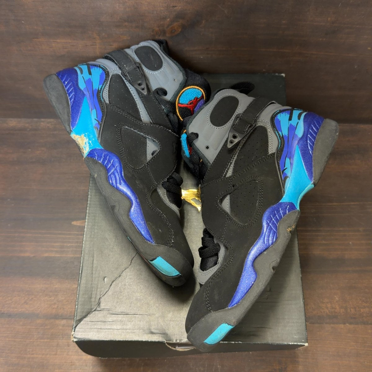 Jordan 8 Retro Aqua (2015) (GS) - Image 2