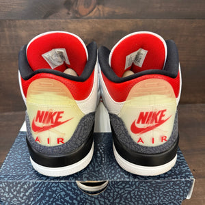 Jordan 3 Retro SE Fire Red Denim (2020) - Image 3