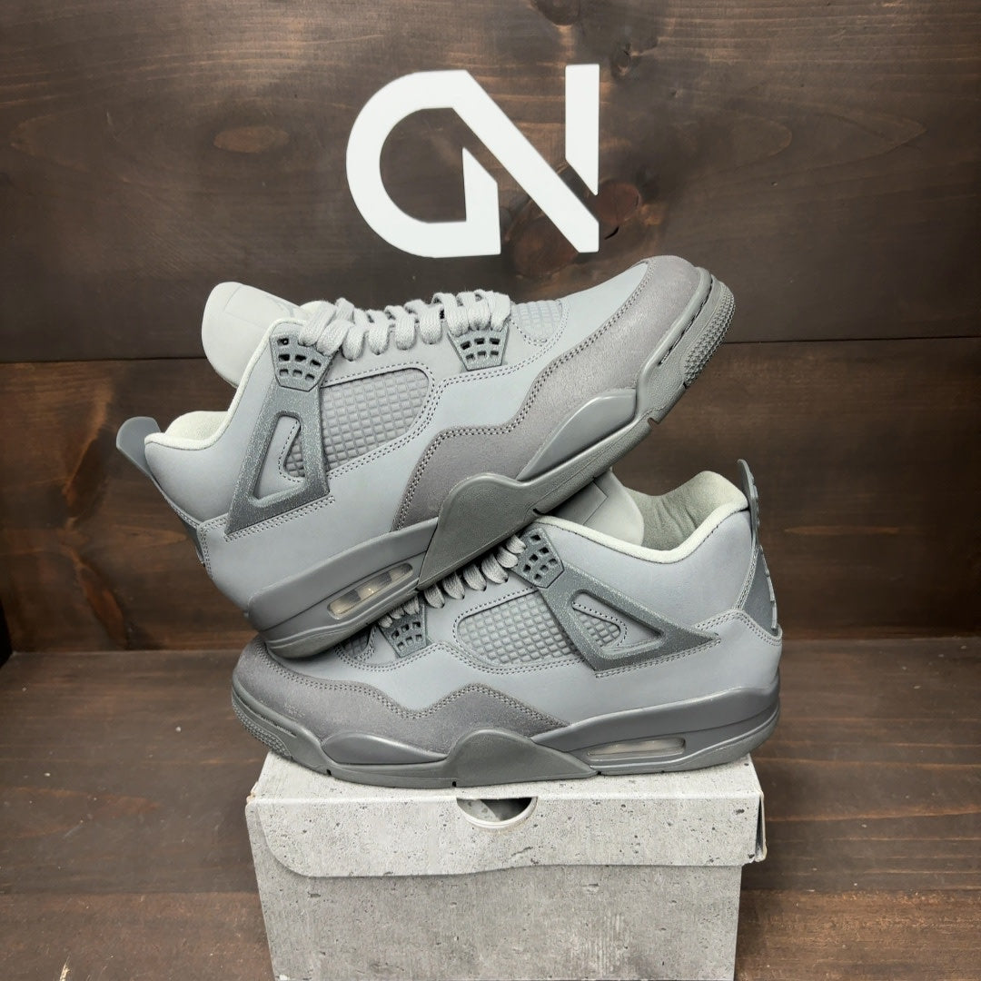 Jordan 4 Retro SE Paris Olympics Wet Cement Size 10 (Pre-Owned) - Image 1