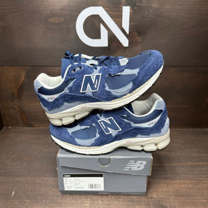 New Balance 2002R Protection Pack Navy Grey - Image 1