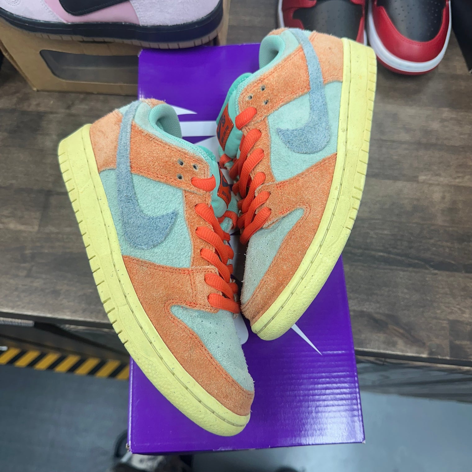 Orange Emerald SB Dunk Low (USED)