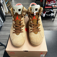 Travis Scott British Khaki Jordan 6 Retro (Lightly Worn)