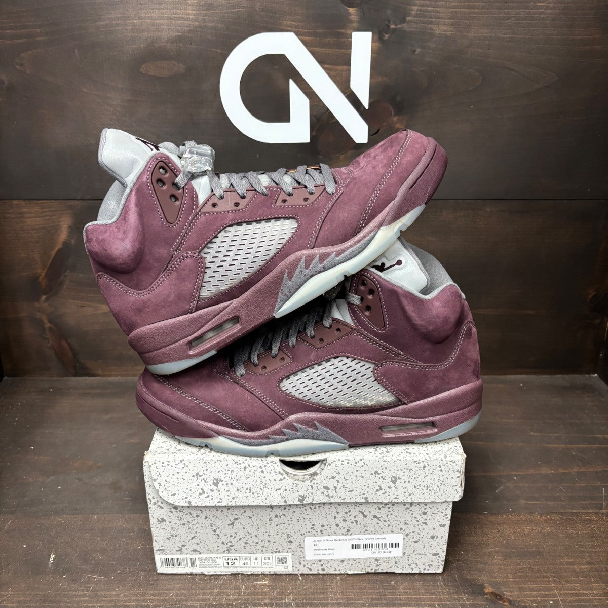 Jordan 5 Retro Burgundy (2023) - Image 1