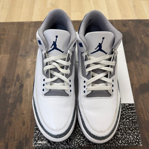 Jordan 3 Retro Midnight Navy Size 12 (Pre-Owned) - Image 2