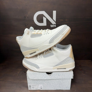 Jordan 3 Retro Craft Ivory Size 12 (Pre-Owned)