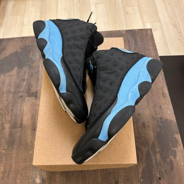 Jordan 13 Retro Black University Blue Size 10 (Pre-Owned) - Image 1