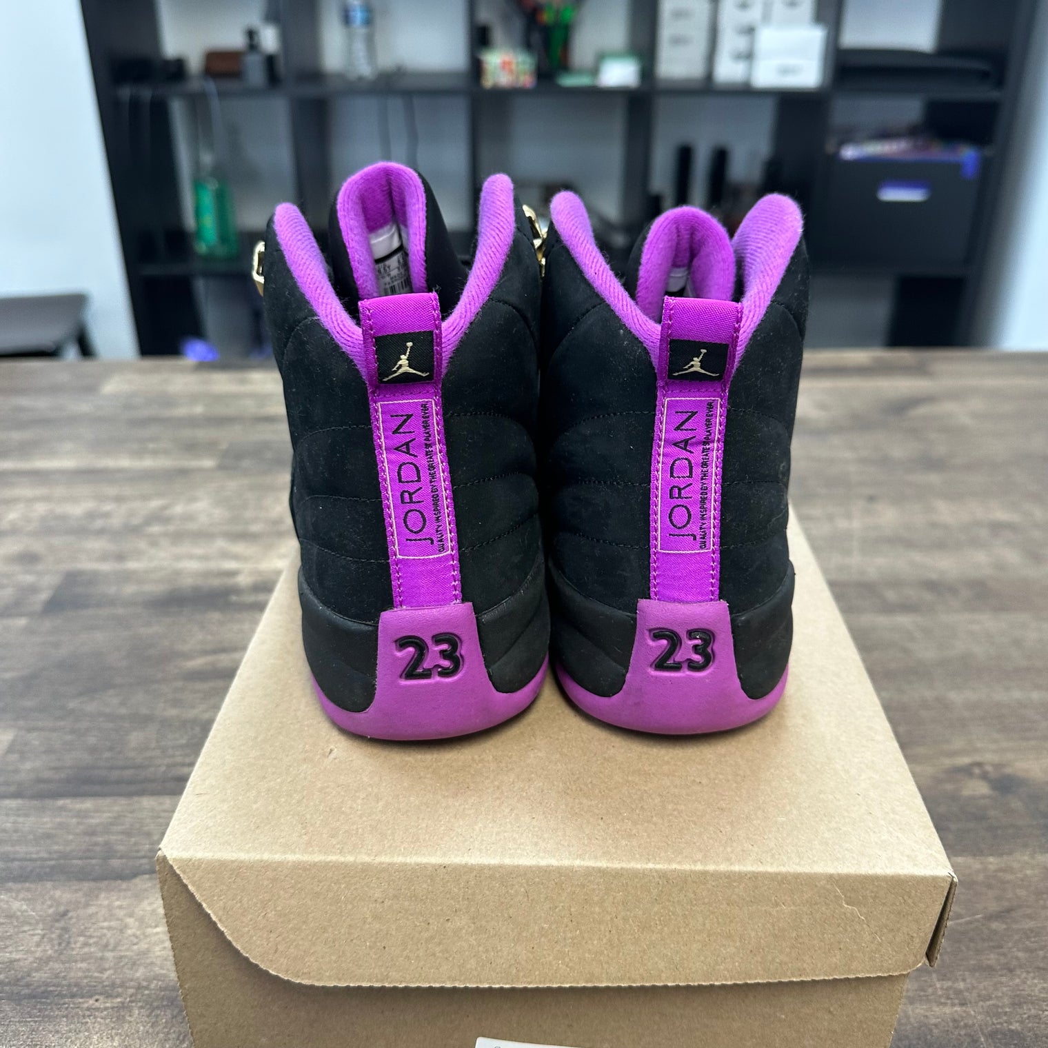 Hyper Violet Jordan 12 Retro (GS) (USED, No Box)