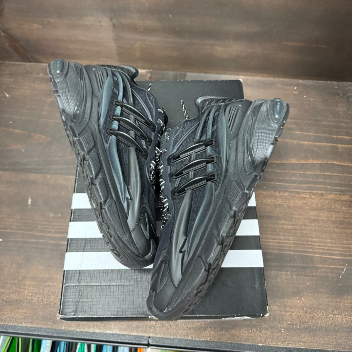 adidas Adistar Jellyfish Pharrell Williams Triple Black - Image 2