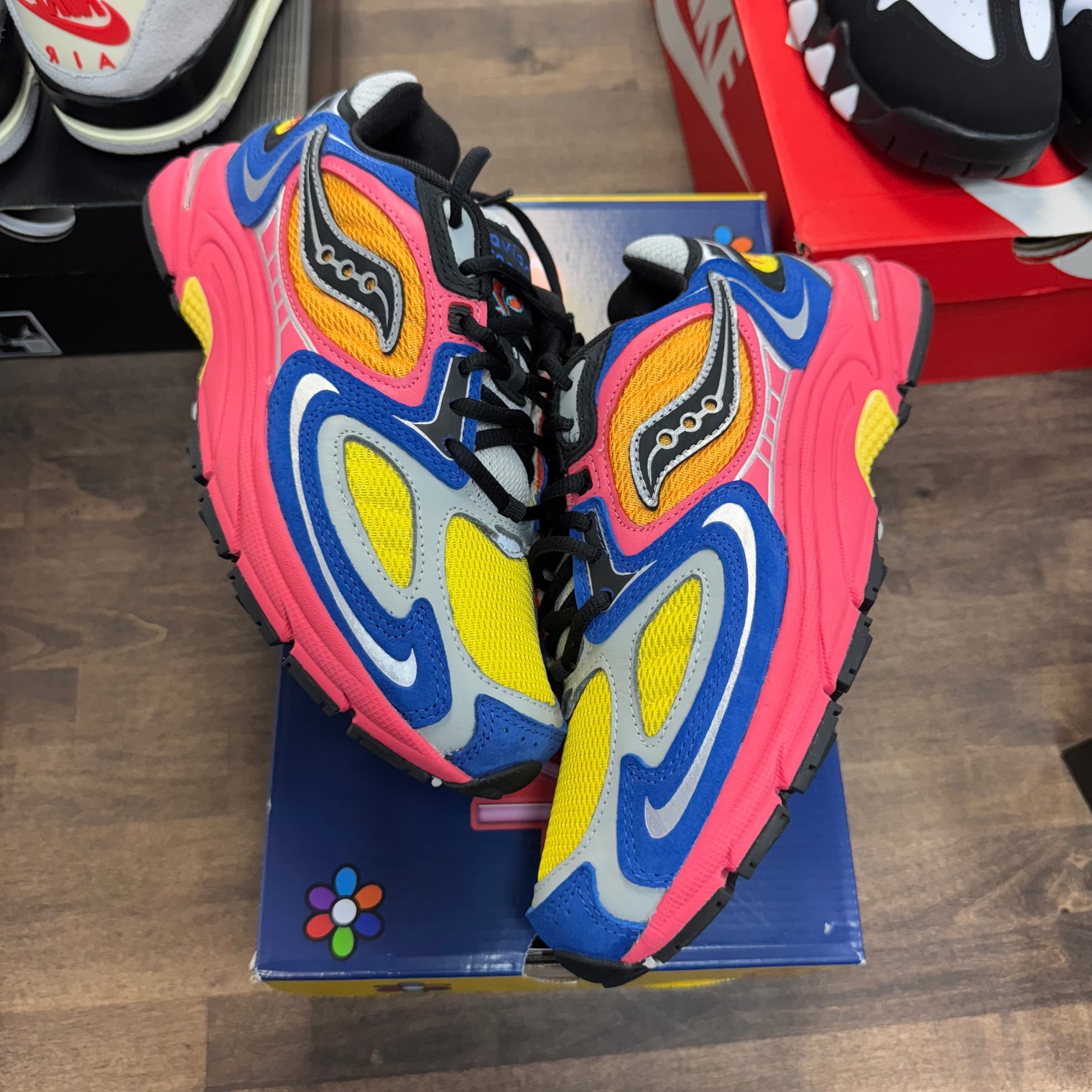 Saucony Grid Jazz 9 Jae Tips I Love You But I'm Busy (USED)