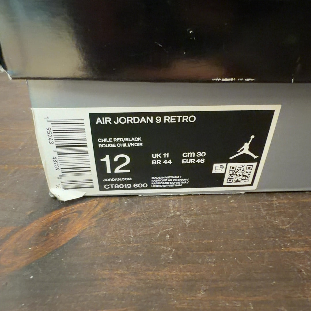 Jordan 9 Retro Chile Red - Image 7