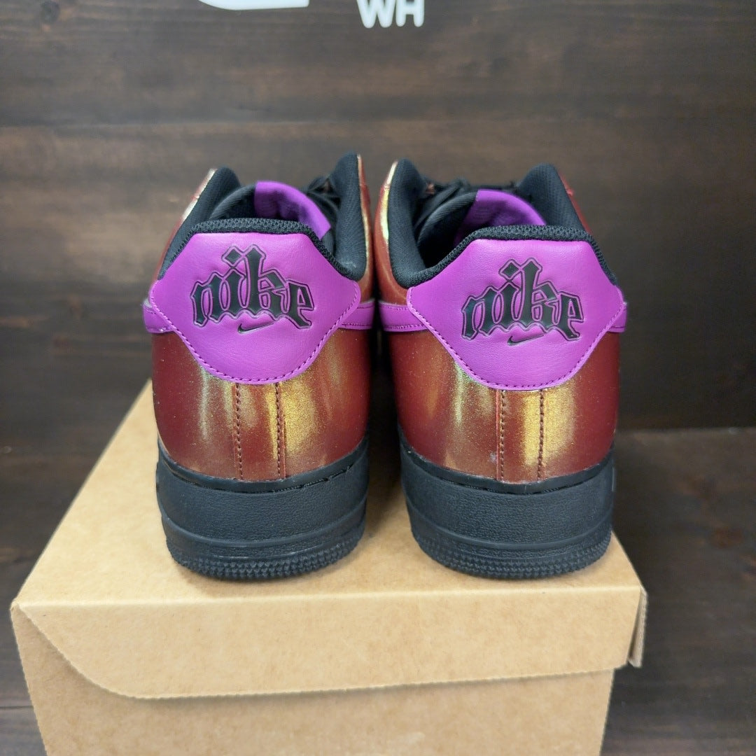 Nike Air Force 1 Low '07 LV8 Glam Rock Black Bold Berry Size 13 (Pre-Owned) - Image 4
