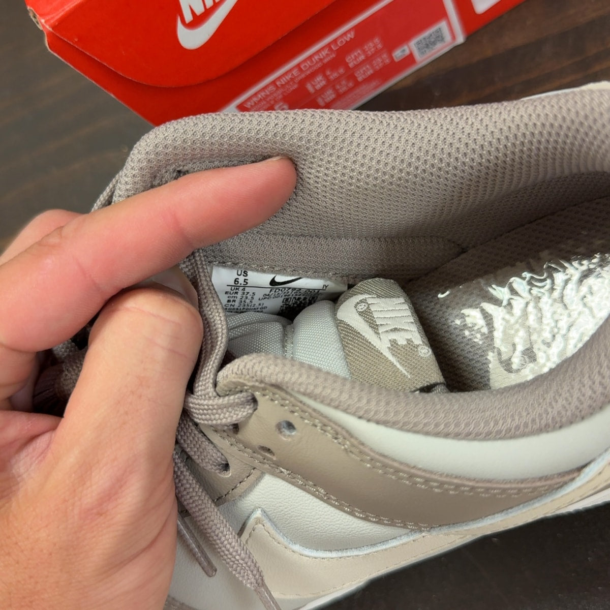 Nike Dunk Low Bone Beige (Women's) - Image 7