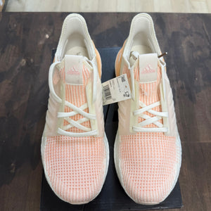 adidas Ultra Boost 19 Off White Glow Orange (Women's) - Image 2