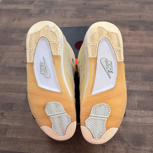 Jordan 4 Retro Off-White Sail (Women's) - Image 5
