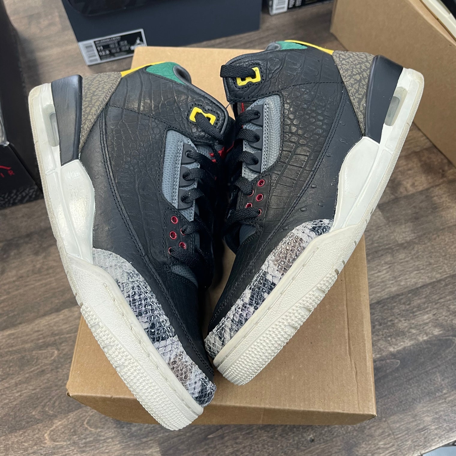 Animal Instinct 2.0 Jordan 3 (USED, No Box)