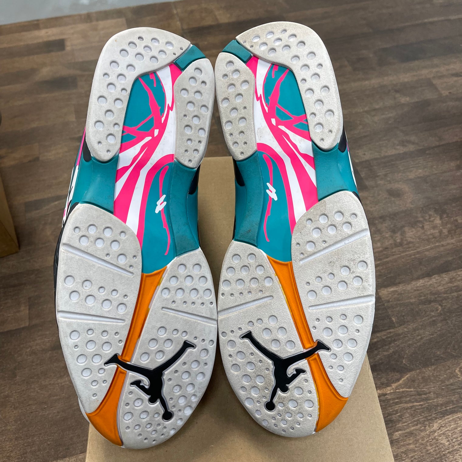 South Beach Jordan 8 (USED, No Box)
