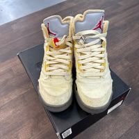 Sail Off-White Jordan 5 (USED)
