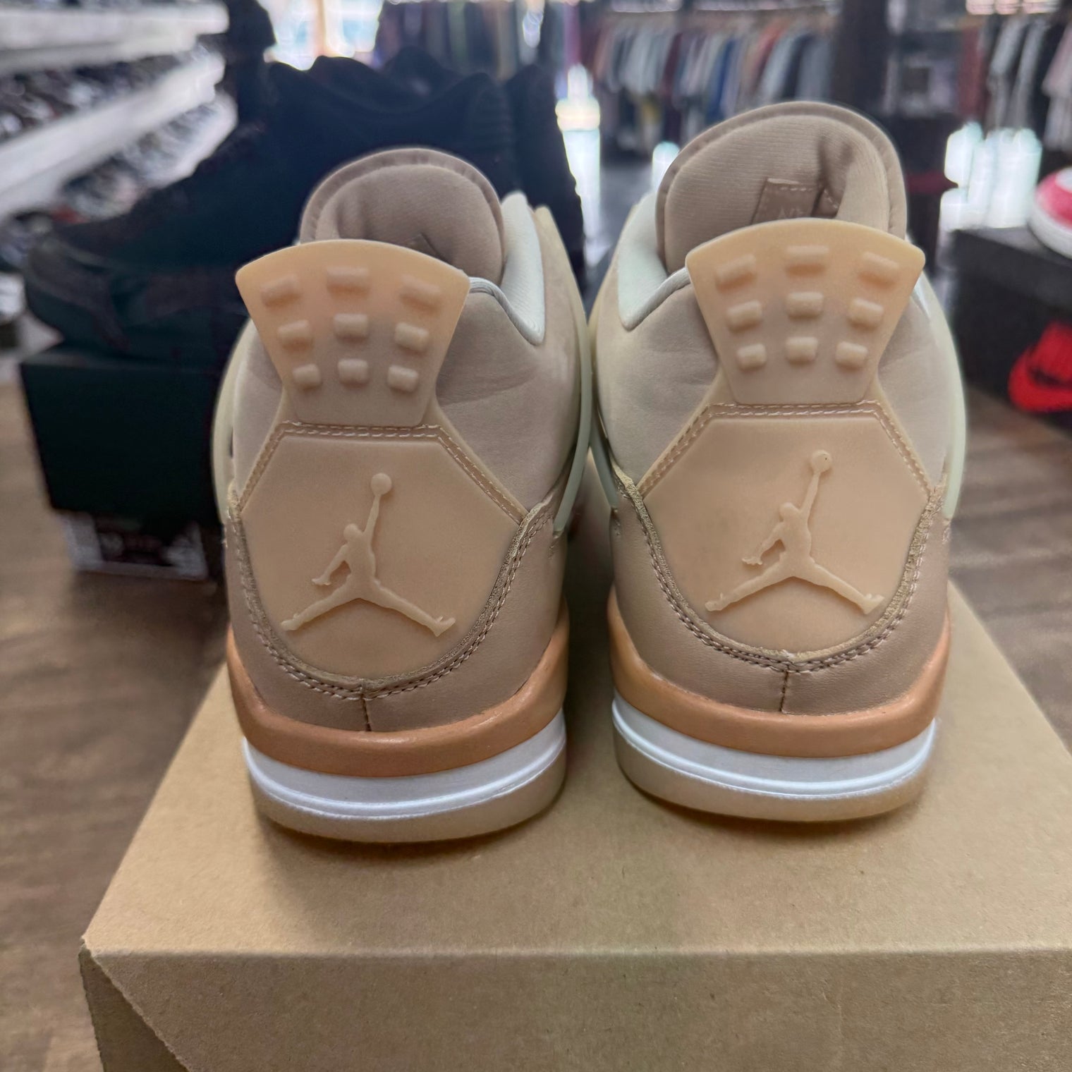 Shimmer Jordan 4 Retro (W) (USED, No Box)