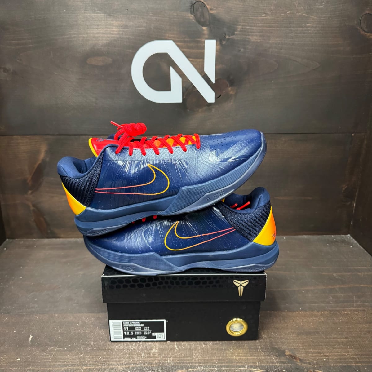 Nike Kobe 5 Protro Caitlin Clark Indiana Fever Size 11 (Pre-Owned) - front