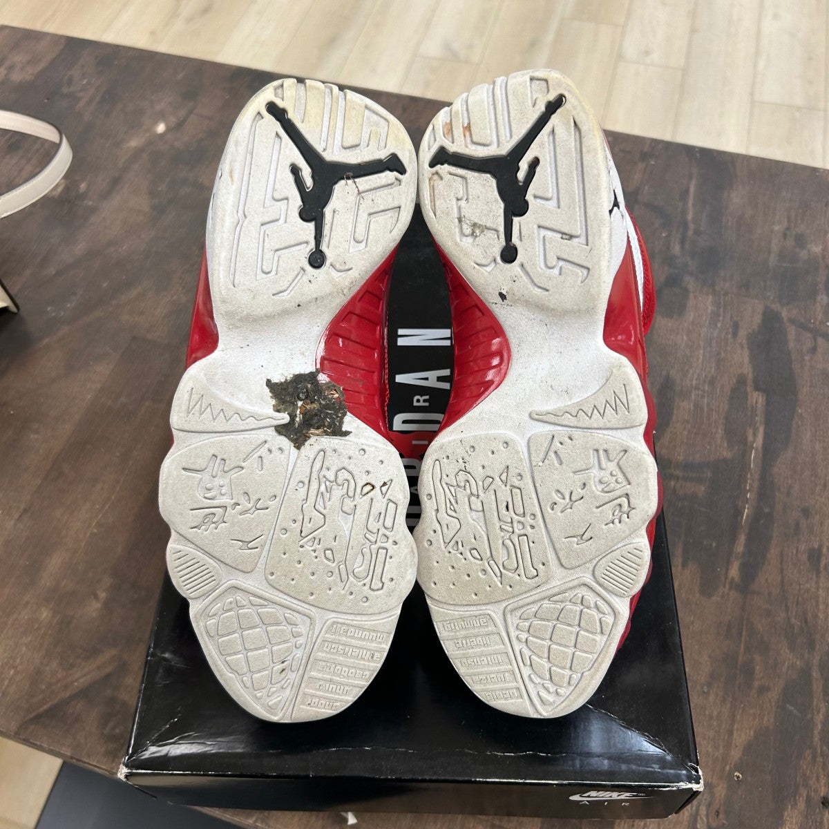 Jordan 9 Retro White Gym Red - Image 5