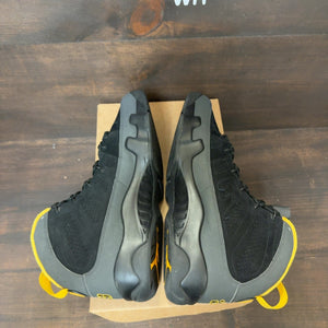 Jordan 9 Retro Dark Charcoal University Gold Size 11 (Pre-Owned) - Image 5