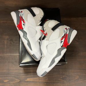 Jordan 8 Retro White True Red (2025) - Image 2