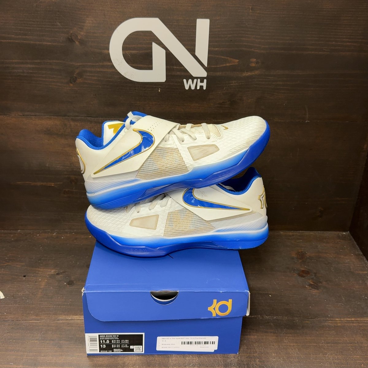Nike KD 4 The Real MVP Size 11.5 (Pre-Owned) - front