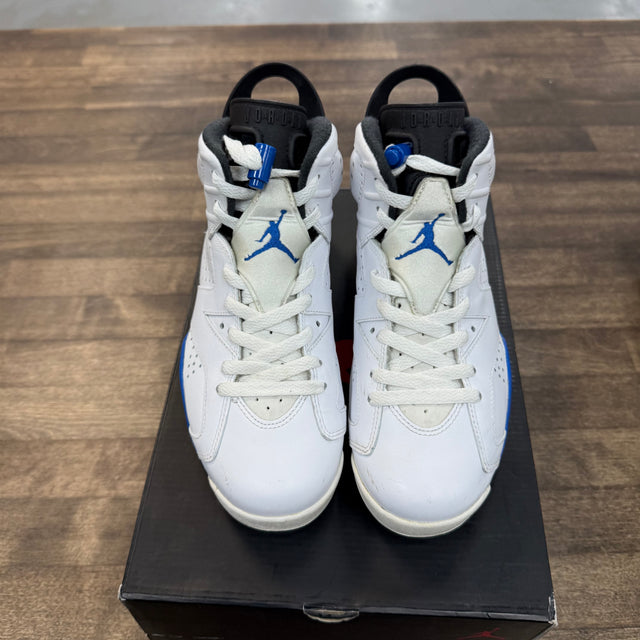 Sport Blue Jordan 6 Retro (USED)