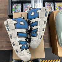 Industrial Blue Nike Air More Uptempo (USED, No Box)