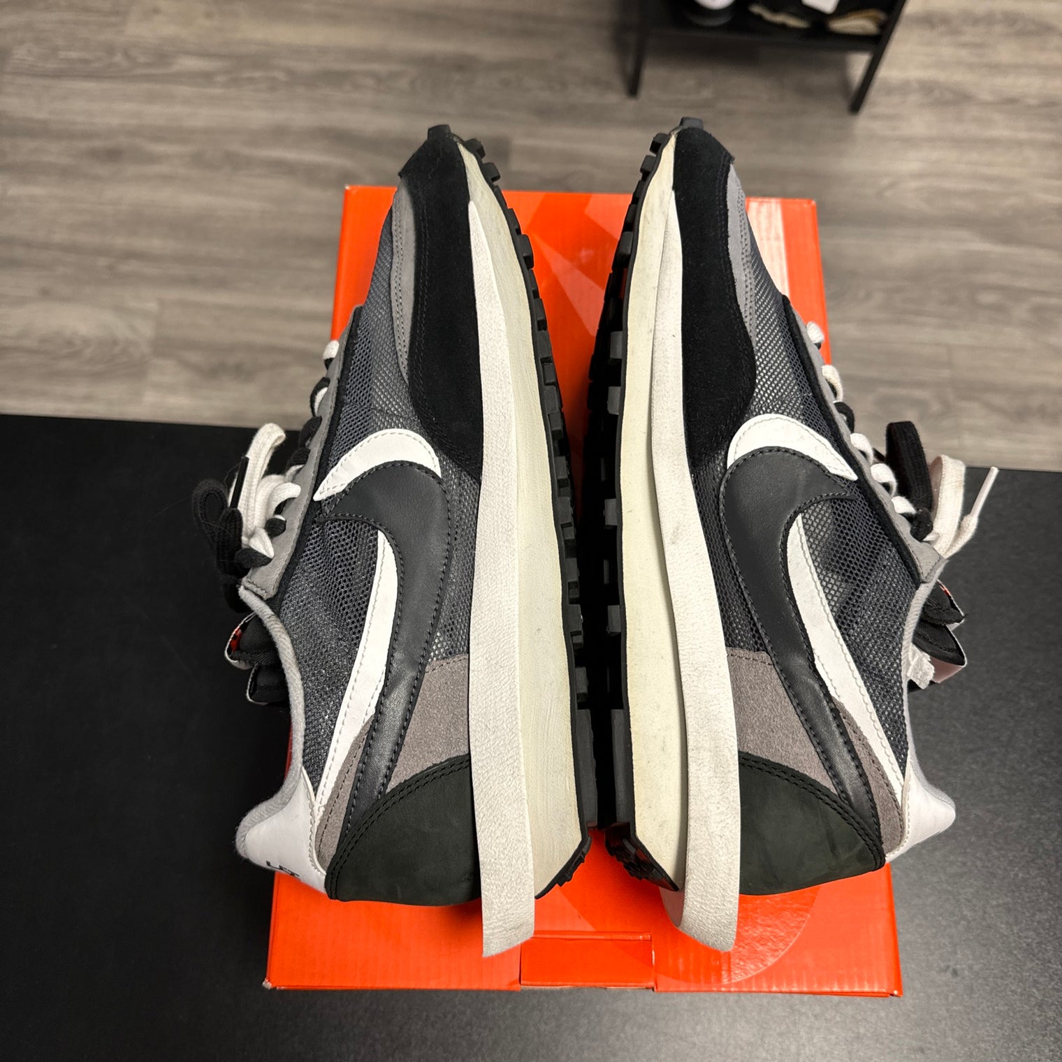 Black White Sacai Nike LD Waffle (USED)