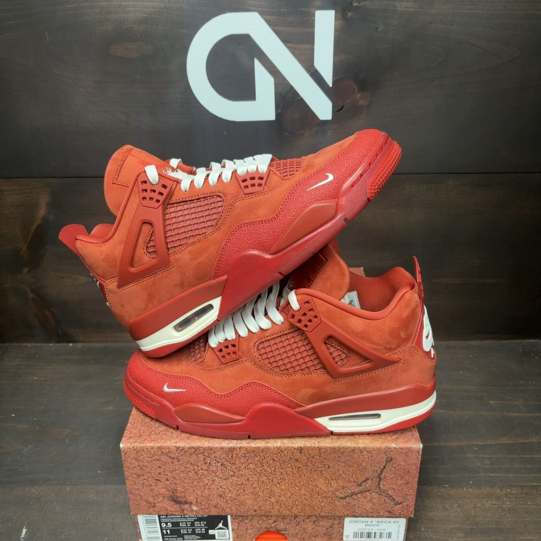 Air Jordan 4 Retro OG SP Nigel Sylvester Brick by Brick Size 9.5 (Pre-Owned) - Image 1