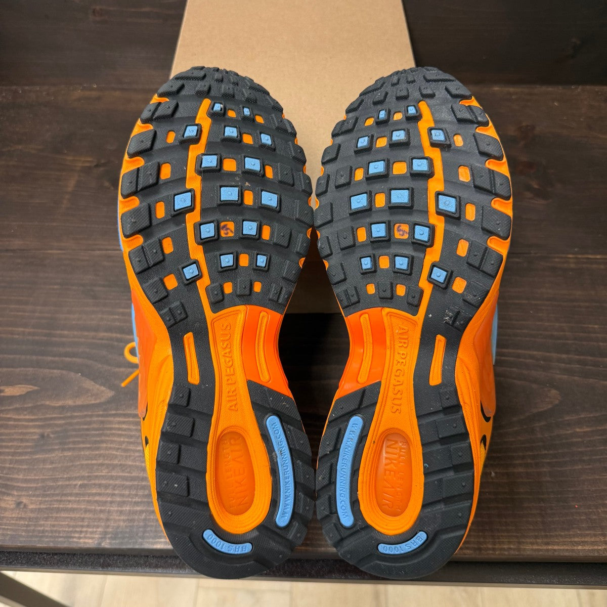 Nike Air Pegasus Wave Sundial Orange Blue Size 12 (Pre-Owned) - Image 7