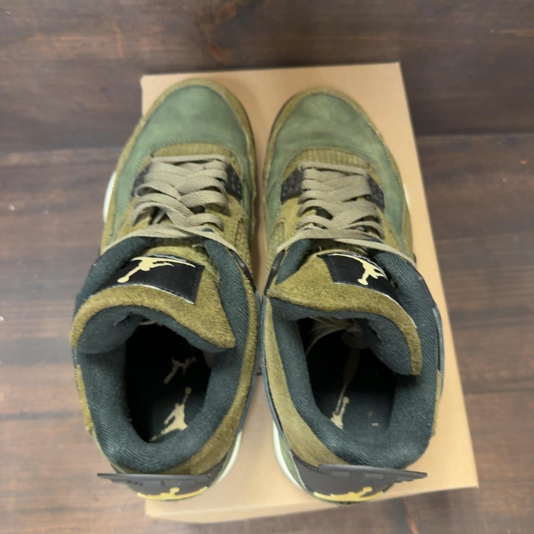 Jordan 4 Retro SE Craft Medium Olive Size 10.5 (Pre-Owned) - Image 5