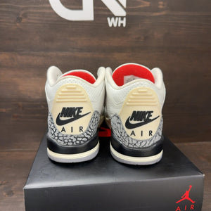 Jordan 3 Retro White Cement Reimagined (GS) Size 4.5Y (Pre-Owned)