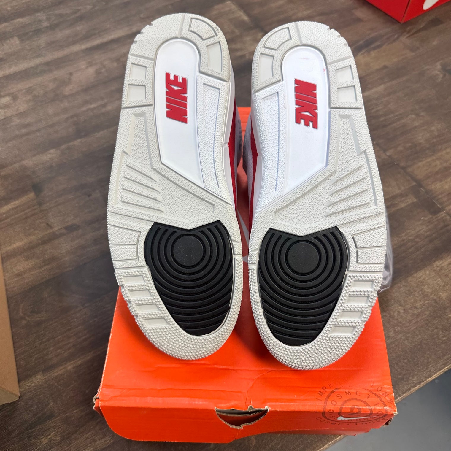 Tinker White University Red Jordan 3 Retro (B-Grade)