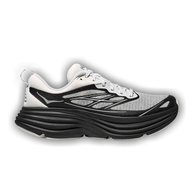 HOKA Bondi 8 Caged 'Stealth Tech Pack - Frost Black'