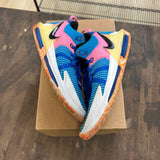 Nike LeBron Witness 7 Hyper Royal Blue Lightning White Black Size 10 (Pre-Owned) - Image 1