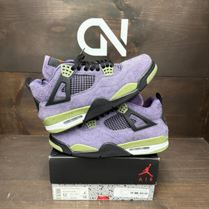 Jordan 4 Retro Canyon Purple (Women's) - Image 1